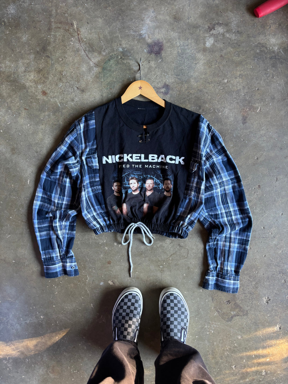 Nickelback Scrunch Flannel Tee(M)