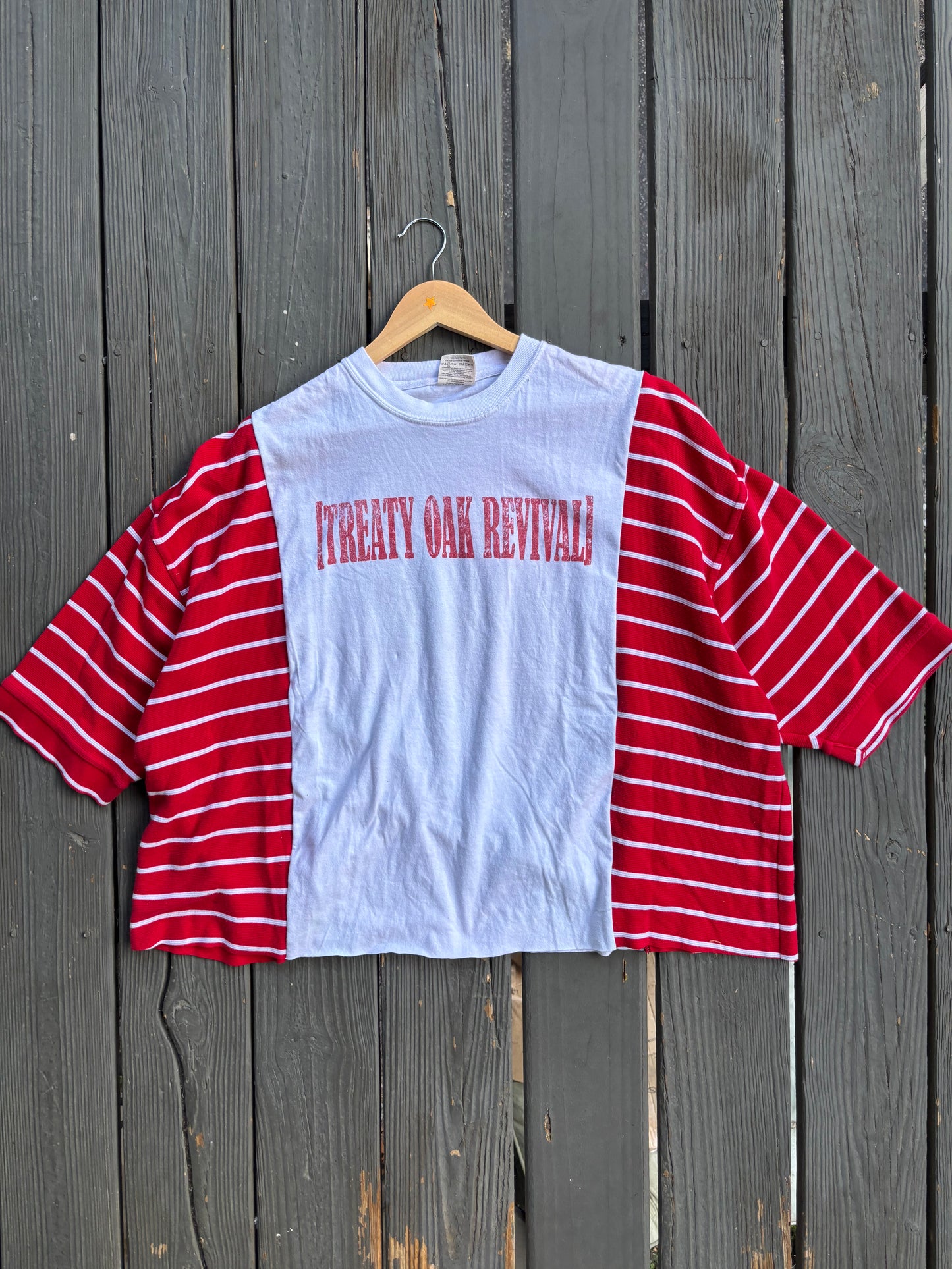 TOR RED STRIPEY TEE(L/XL)