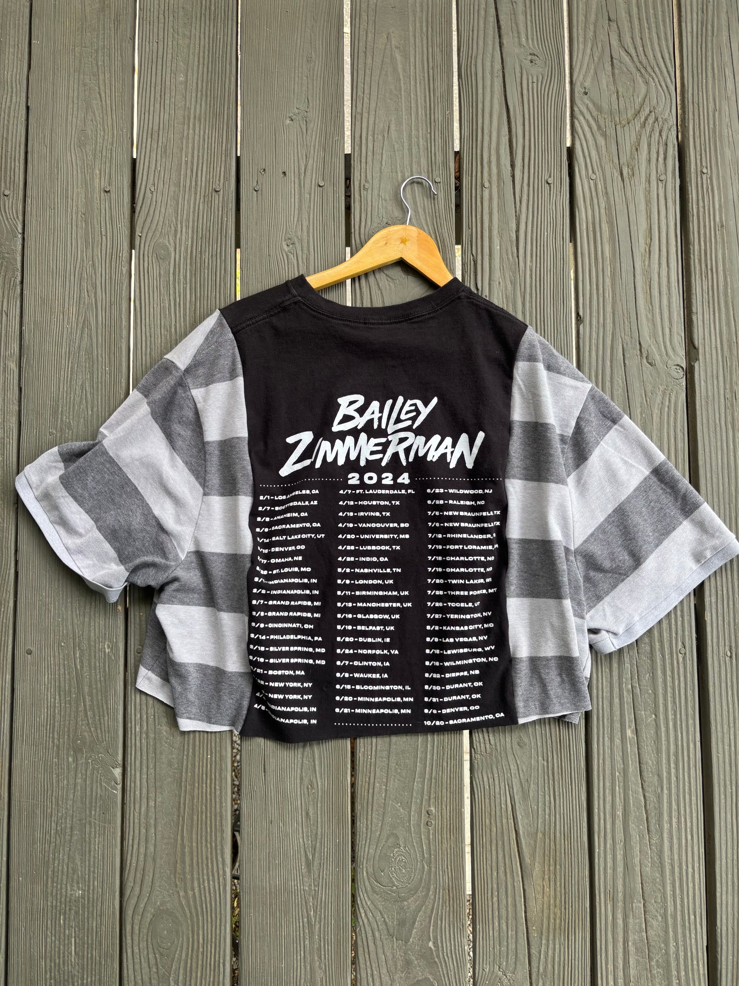 BZ Grey Stripey Tee(XL)