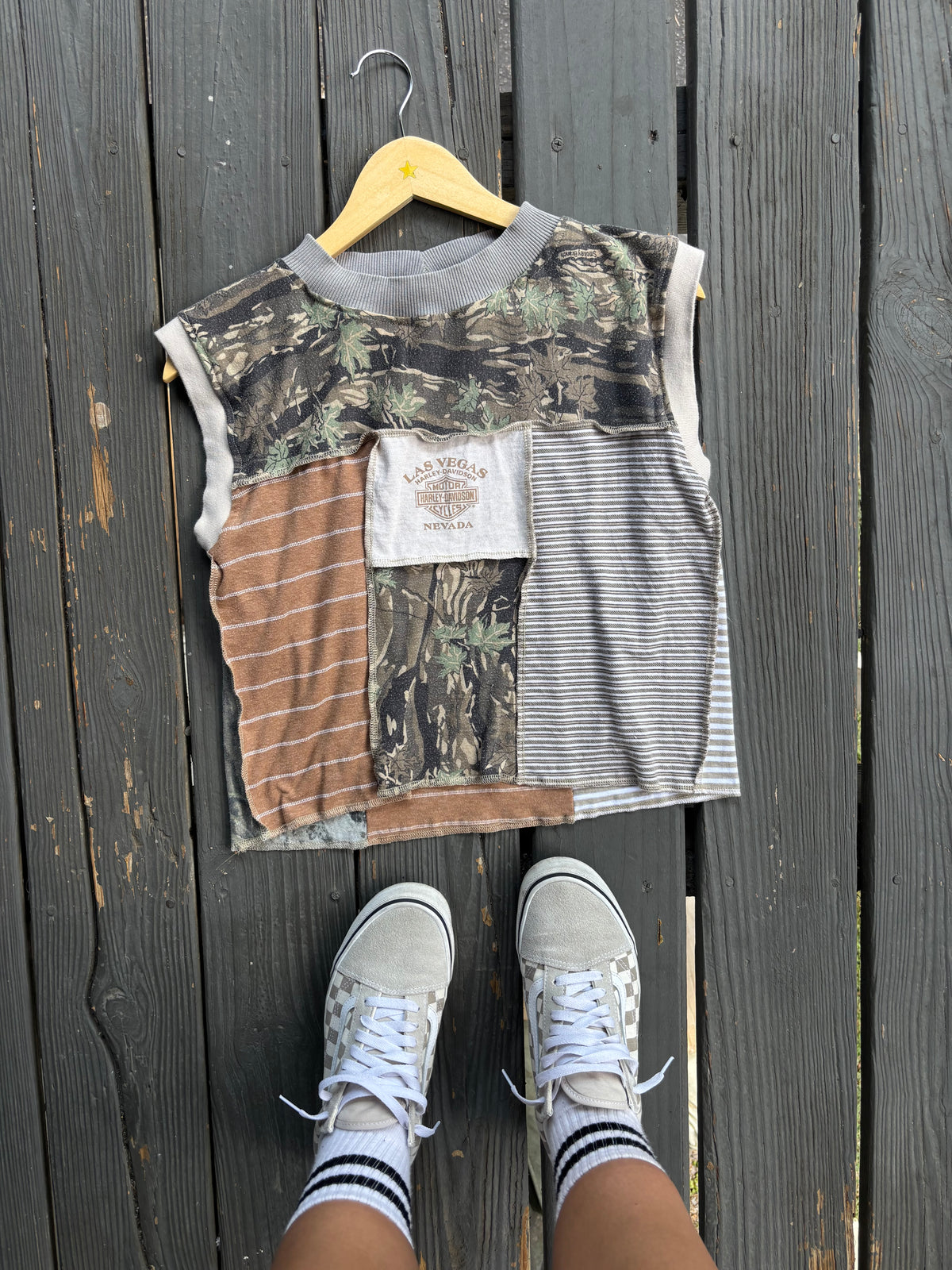 HD Stripey Tank Top(M/L)
