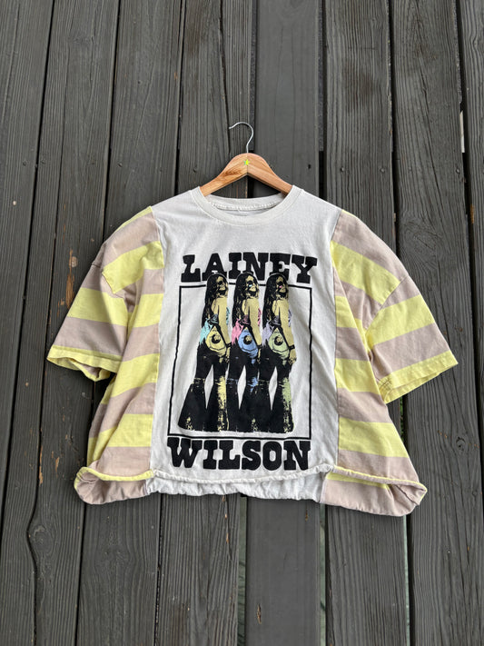 Lainey Wilson Stripe Tee(L)