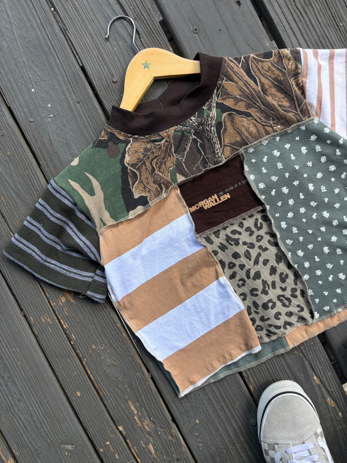 MW Patchwork Baby Tee(S/M)