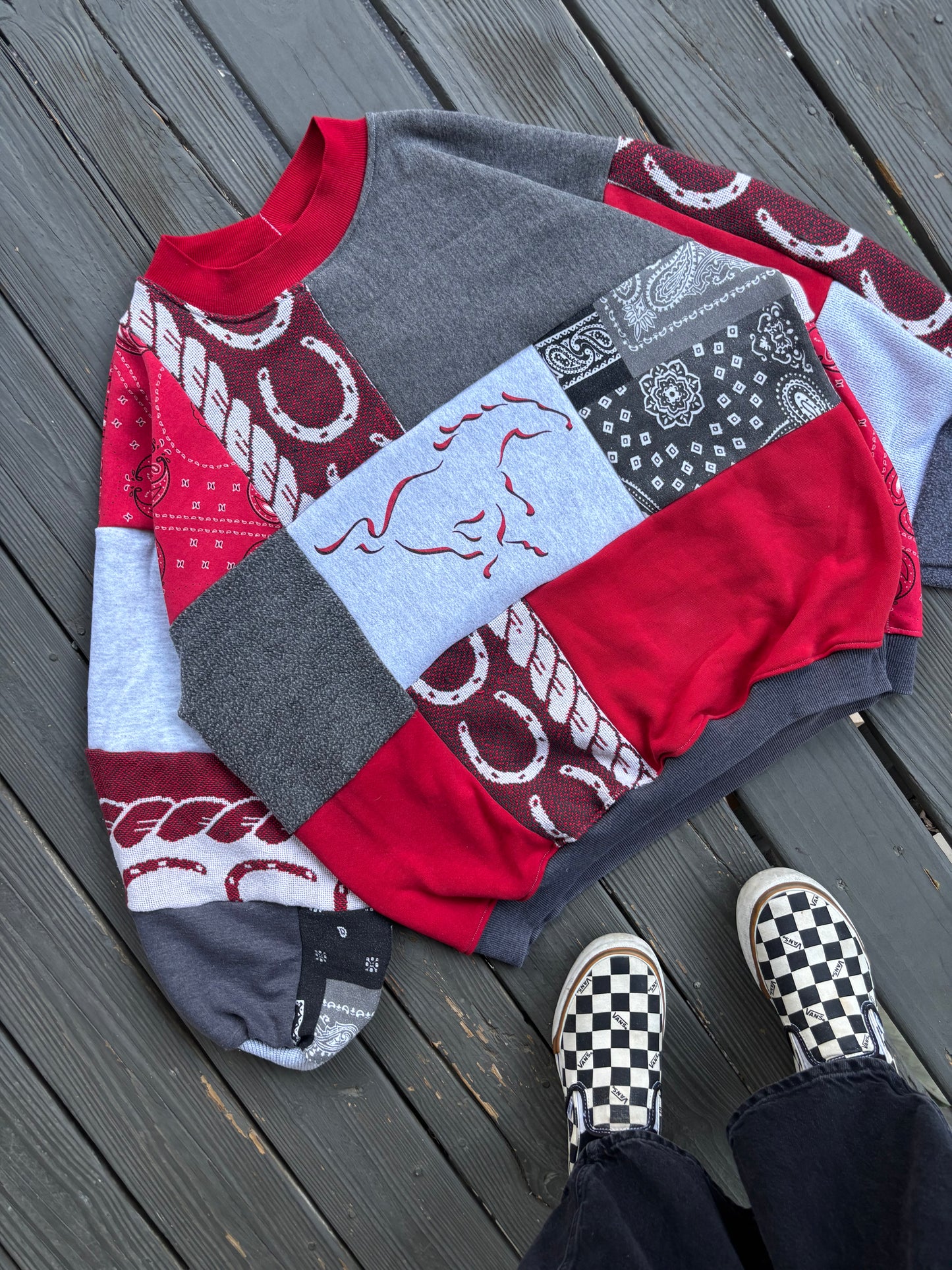 Lucky Cowboy Crew(XL)