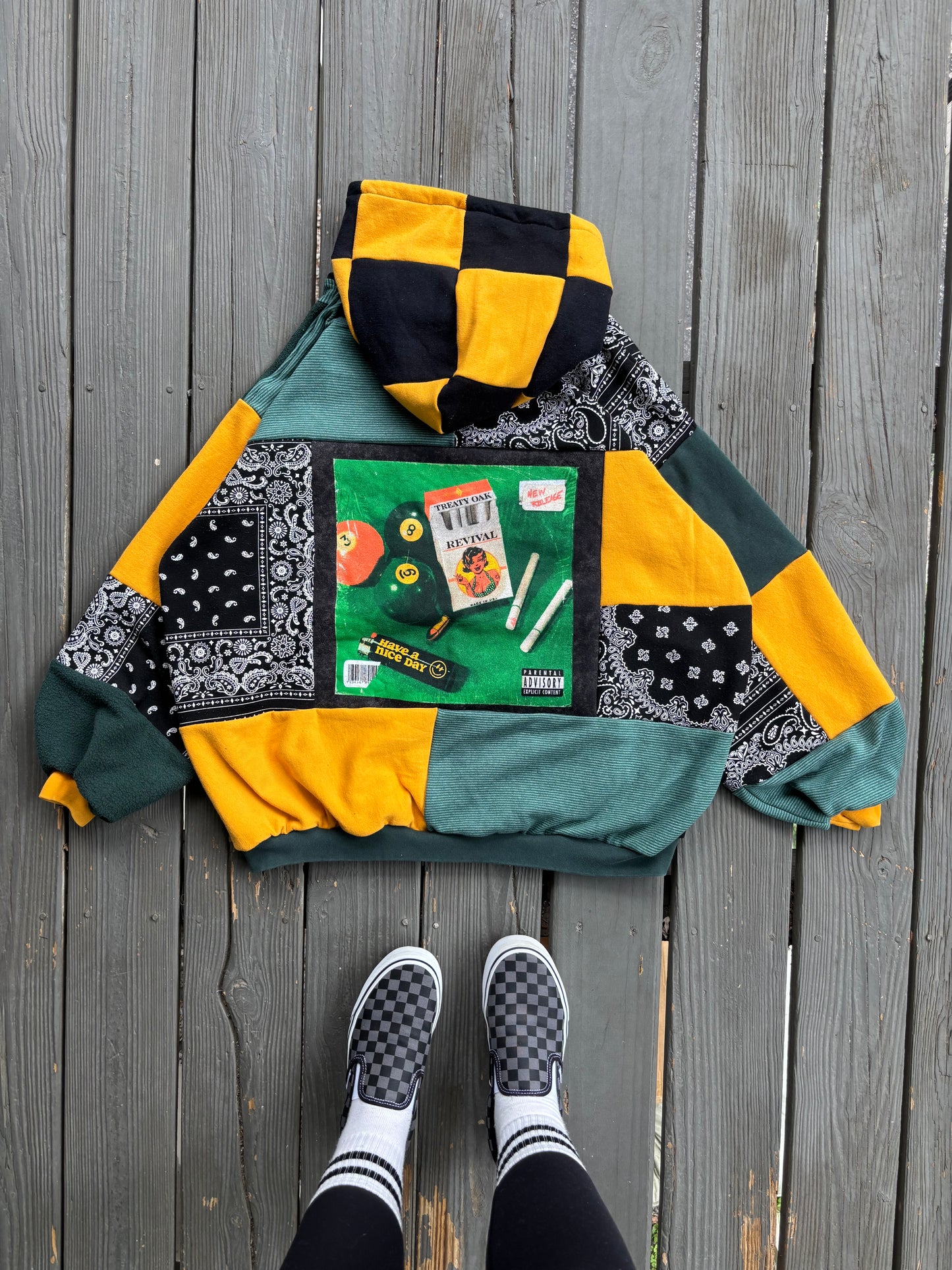 Have a Nice Day Hoodie(L)