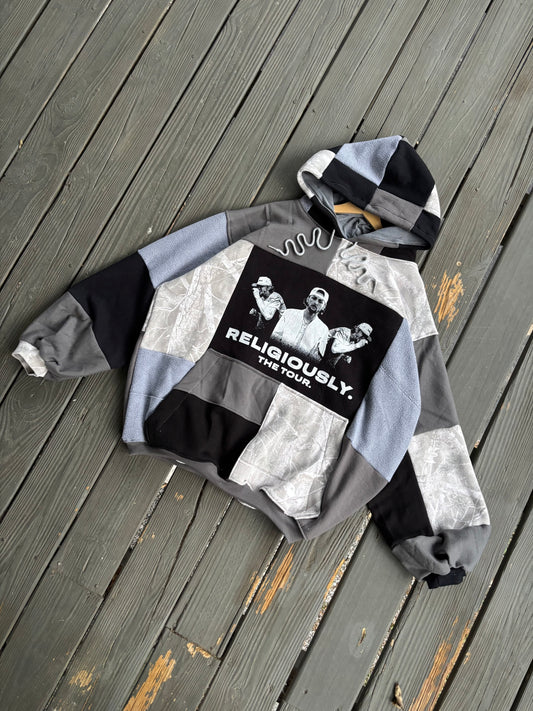 Custom Patchwork Hoodie-SEND IN