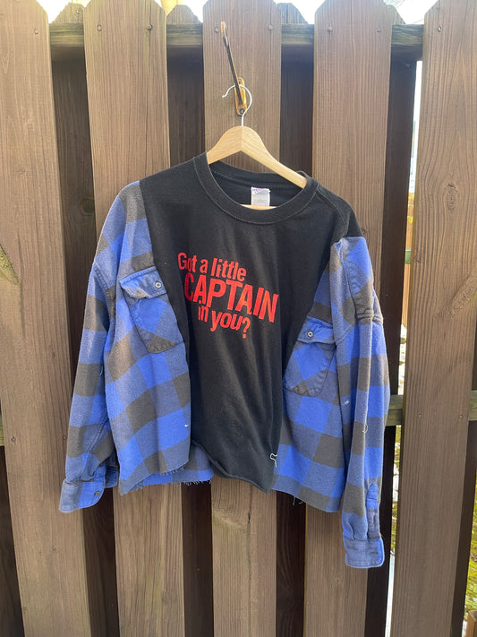 Flannel 10-Captain Morgan emily