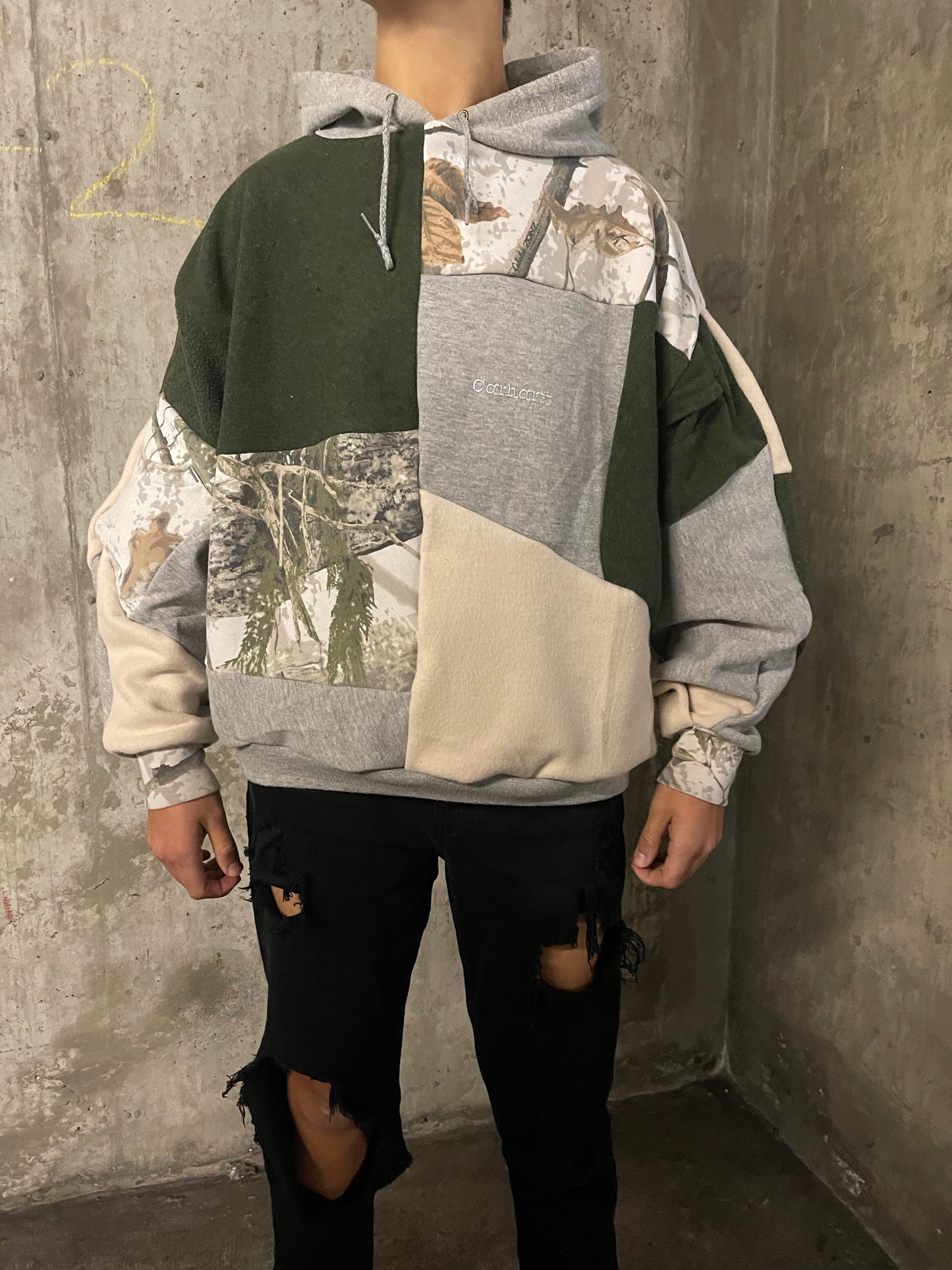 White Camo hoodie