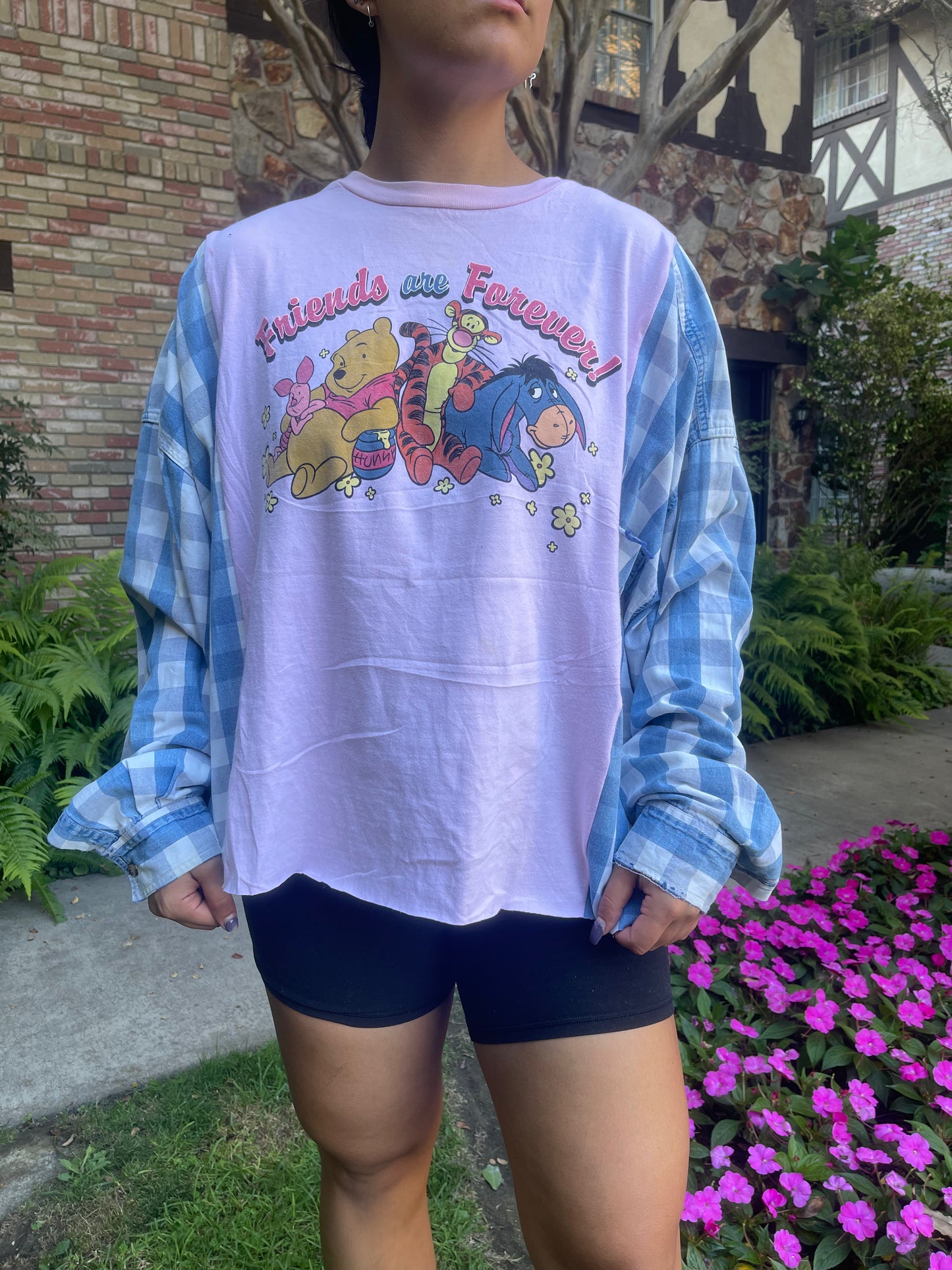 WTP Pink and Blue Flannel
