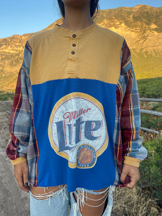 Miller Lite Flannel