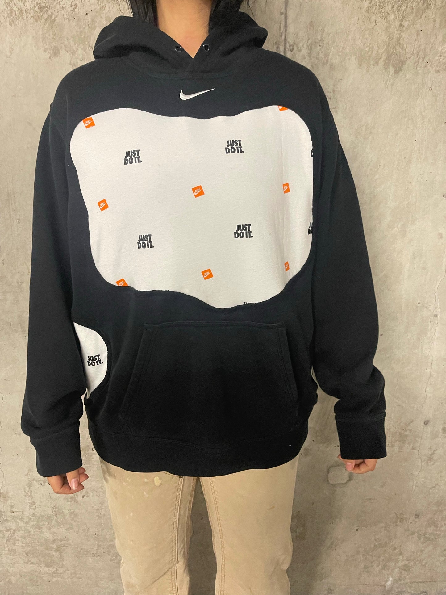 Tapestry Style Nike Center Swoosh